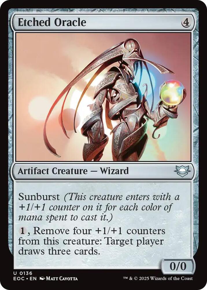 Etched Oracle, EOC, 136, NM