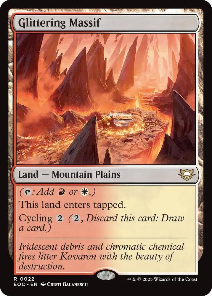Glittering Massif, EOC, 22, NM