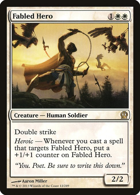 Fabled Hero front