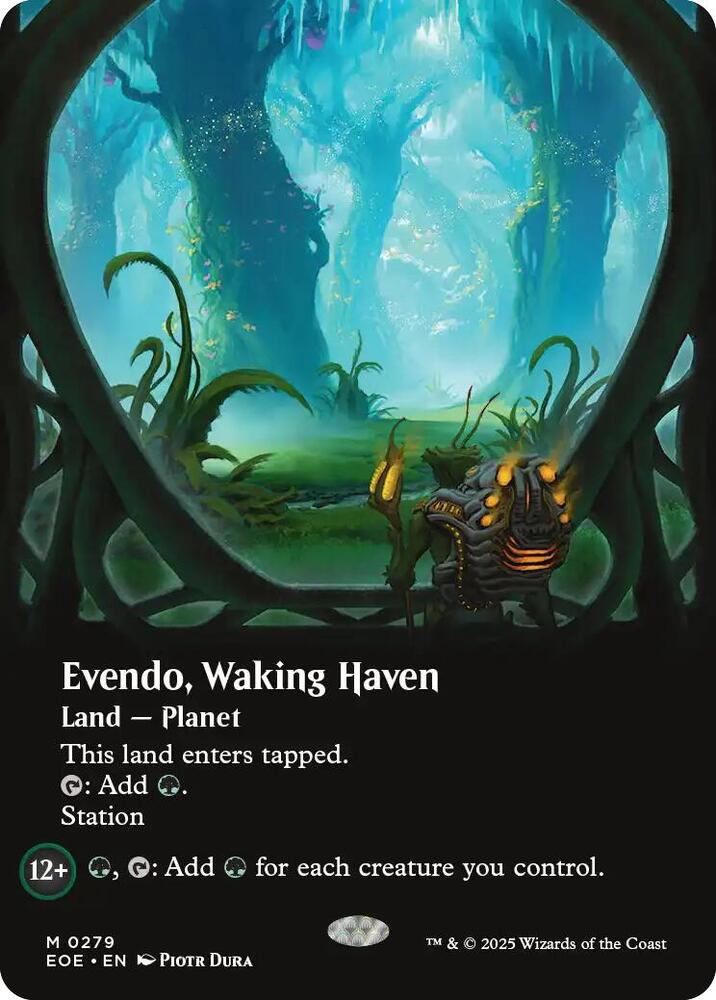 Evendo, Waking Haven (Borderless),, 279, Near Mint, Foil