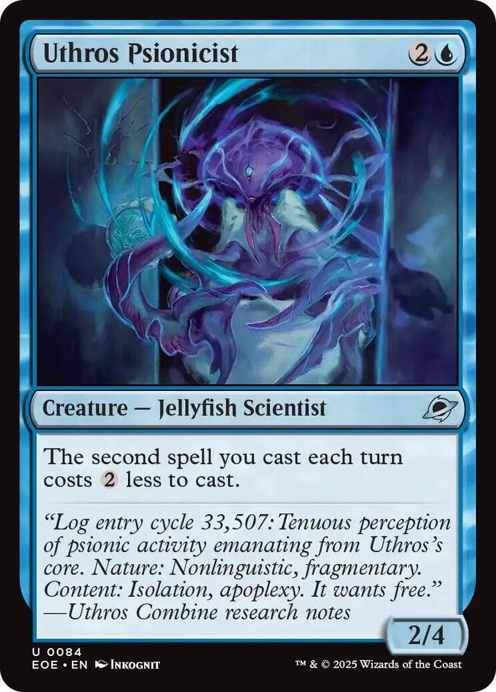 Uthros Psionicist, EOE, 84, NM