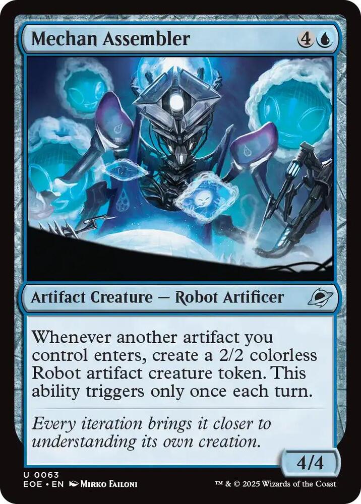 Mechan Assembler, EOE, 63, NM, Foil