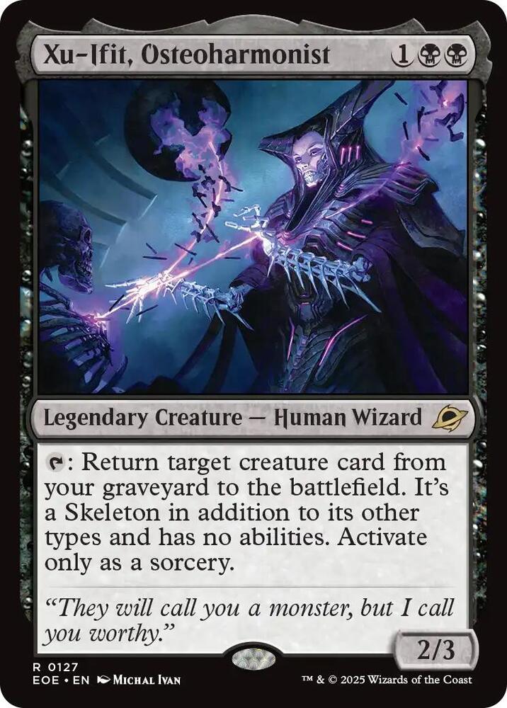 Xu-Ifit, Osteoharmonist, EOE, 127, NM, Foil