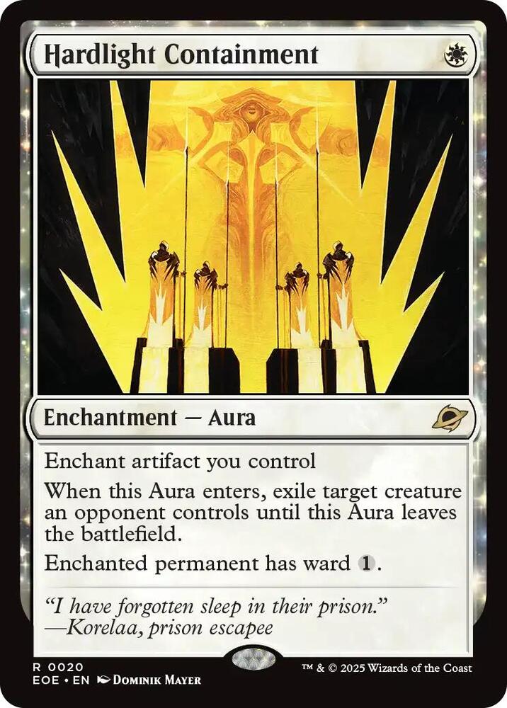 Hardlight Containment, EOE, 20, NM, Foil