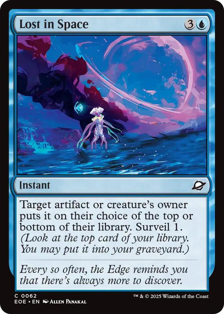 Lost In Space, EOE, 62, NM, Foil