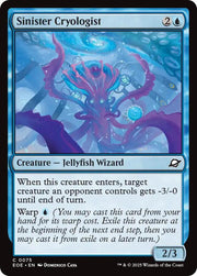 Sinister Cryologist, EOE, 75, NM, Foil