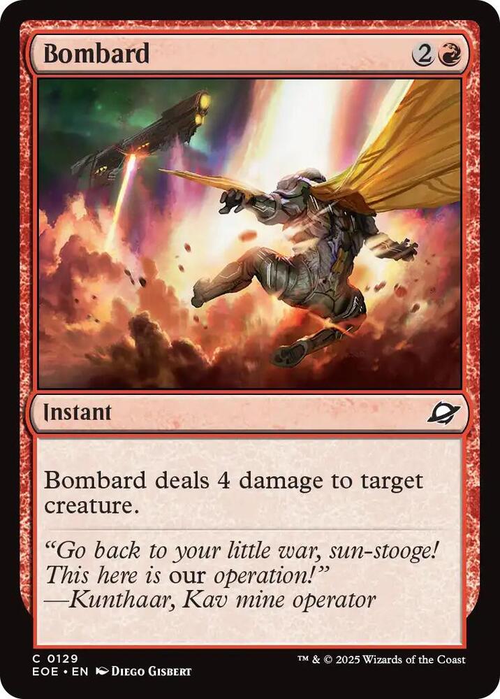 Bombard, EOE, 129, NM