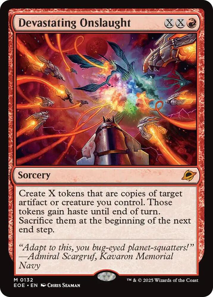 Devastating Onslaught, EOE, 132, NM