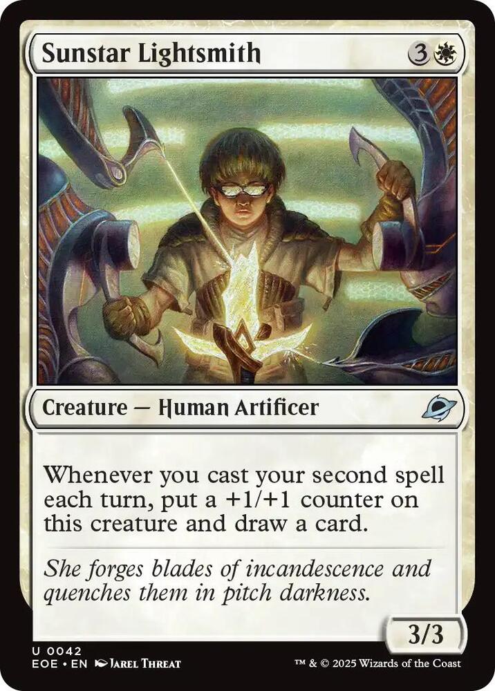 Sunstar Lightsmith, EOE, 42, NM
