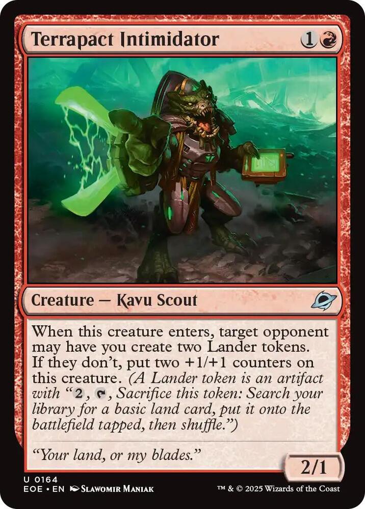 Terrapact Intimidator, EOE, 164, NM
