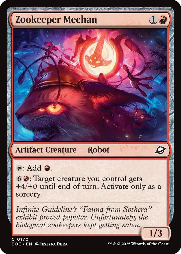 Zookeeper Mechan, EOE, 170, NM, Foil