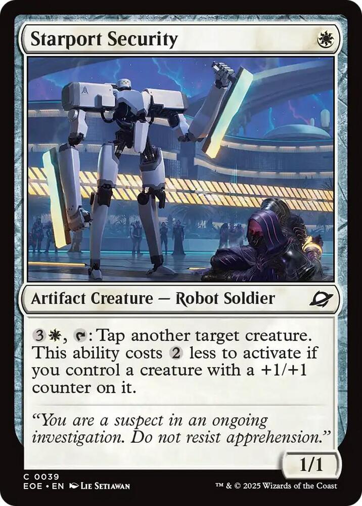 Starport Security, EOE, 39, NM