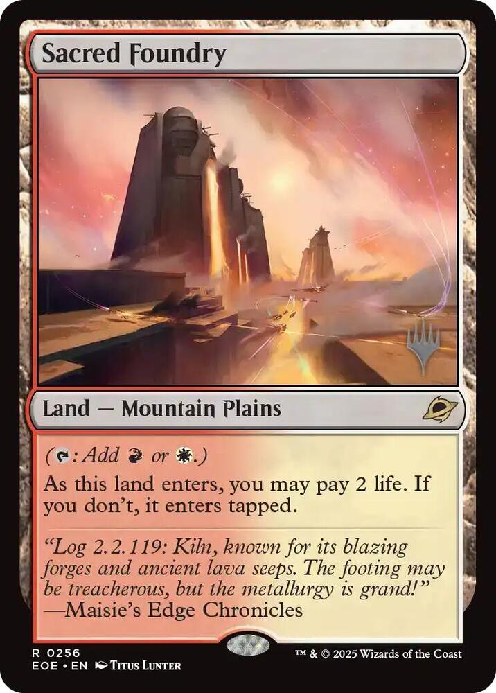Sacred Foundry,, 256, Near Mint, Foil