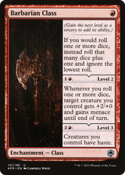 Barbarian Class (AFR) 131