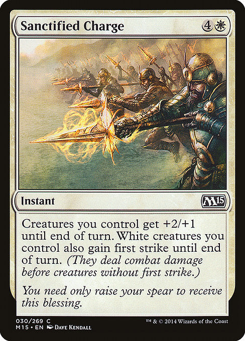 Sanctified Charge front
