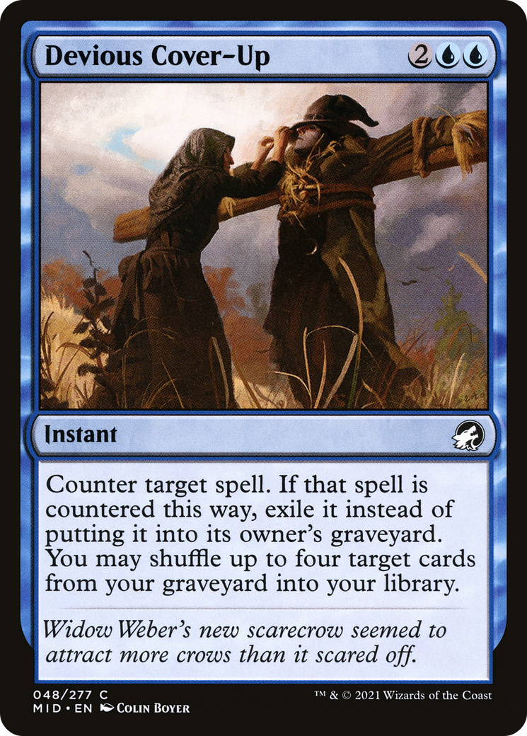 Devious Cover-Up (MID) 48 - WZRD TCG