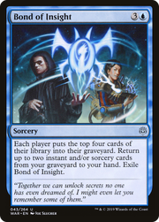 Bond of Insight (WAR) 43 - WZRD TCG