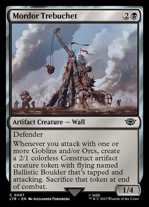 Mordor Trebuchet front