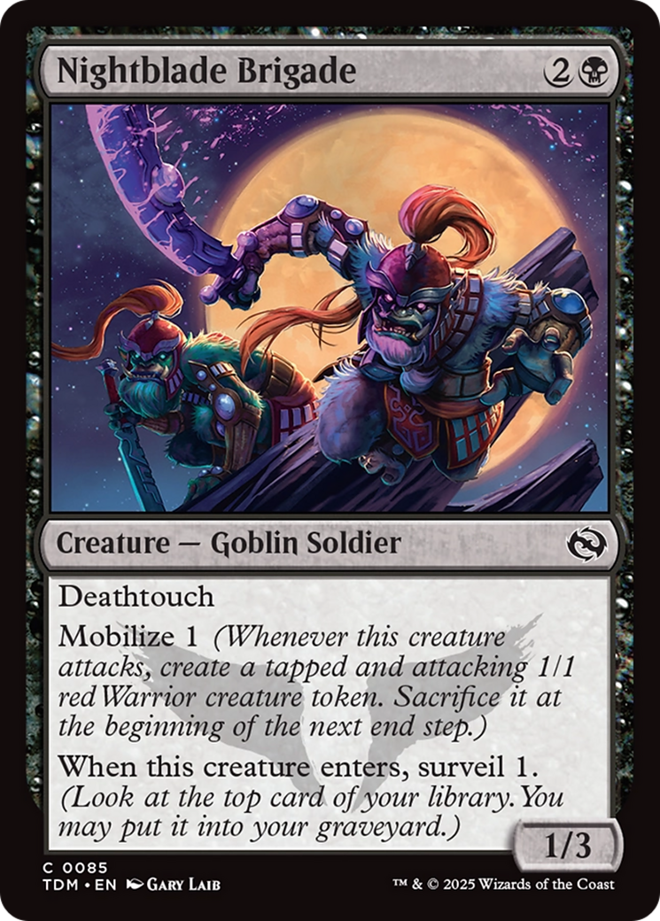Nightblade Brigade (TDM) 85 - WZRD TCG
