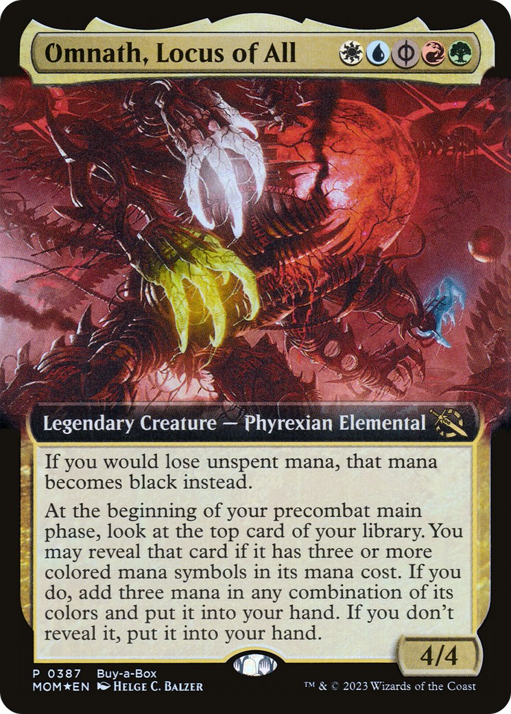 Omnath, Locus of All (MOM) 387 - WZRD TCG