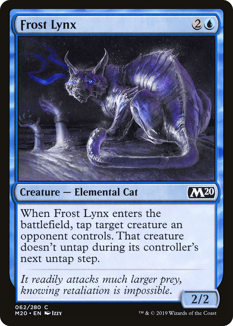 Frost Lynx (M20) 62 - WZRD TCG