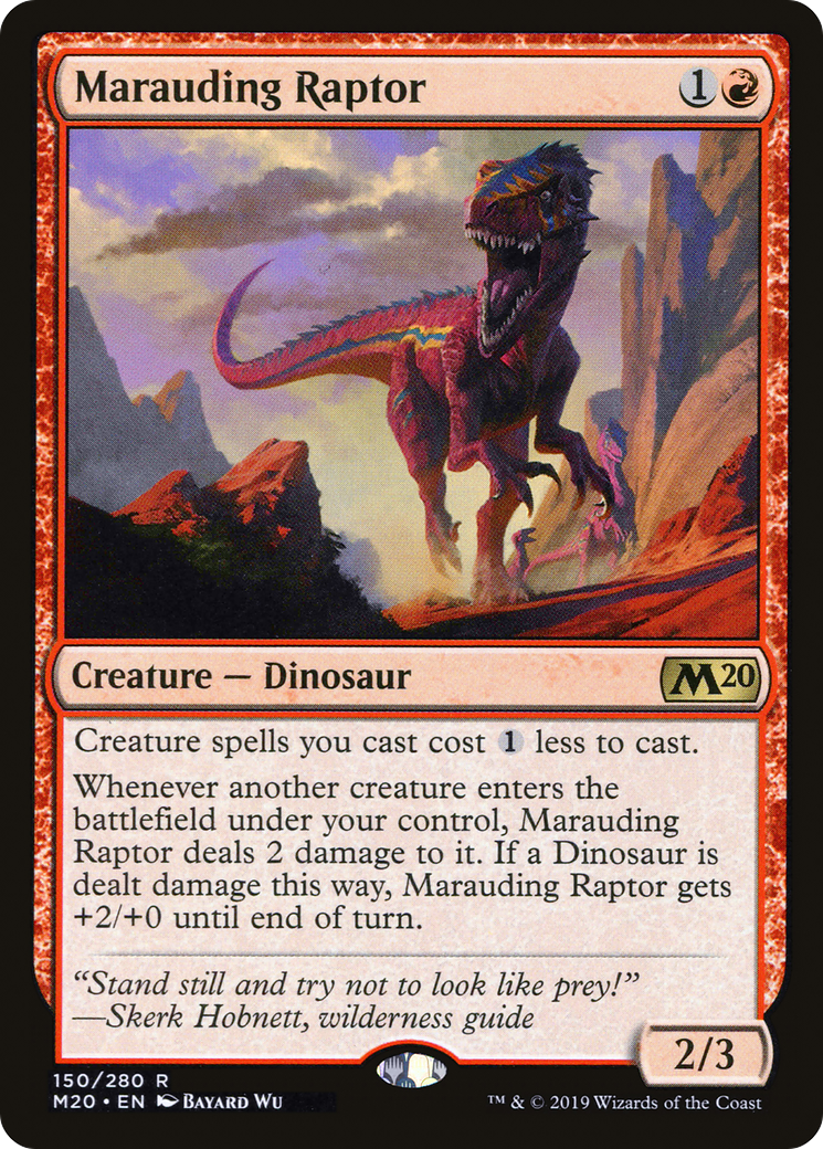 Marauding Raptor (M20) 150 - WZRD TCG