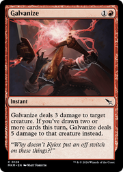 Galvanize (MKM) 128 - WZRD TCG