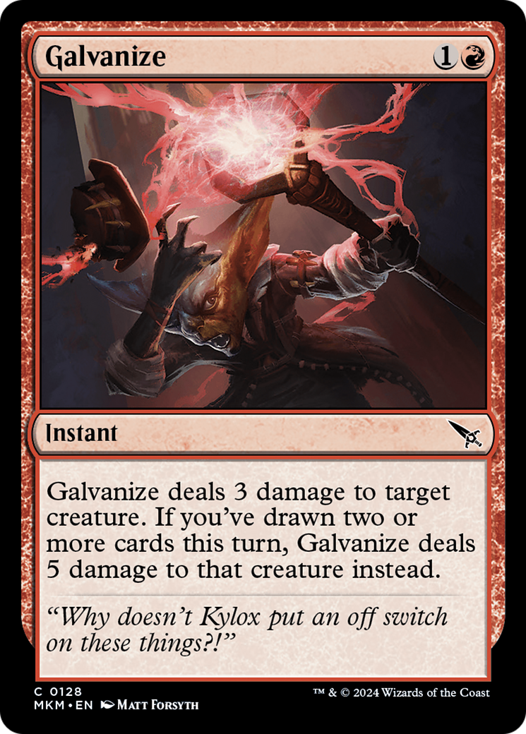 Galvanize (MKM) 128 - WZRD TCG