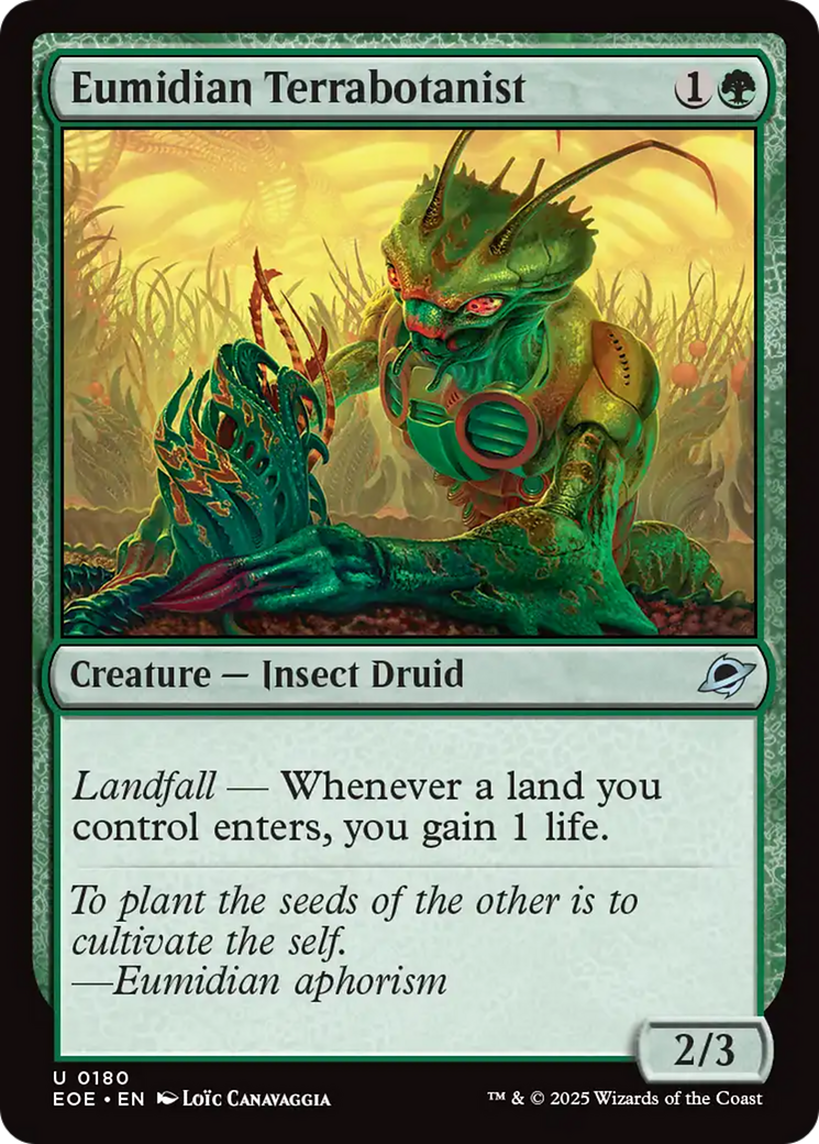 Eumidian Terrabotanist (EOE) 180 - WZRD TCG