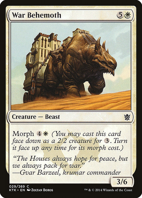 War Behemoth front