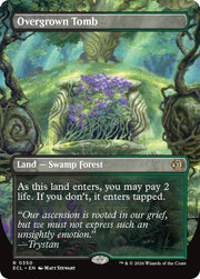 Overgrown Tomb (Borderless),, 350, Near Mint, Normal