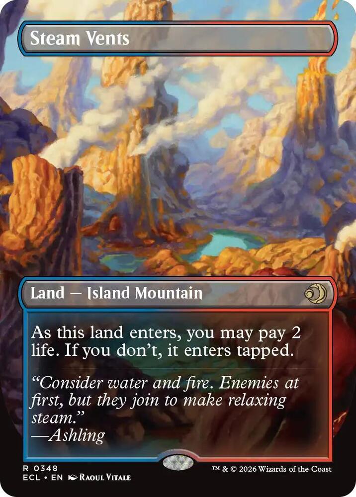 Steam Vents (Borderless),, 348, Near Mint, Foil