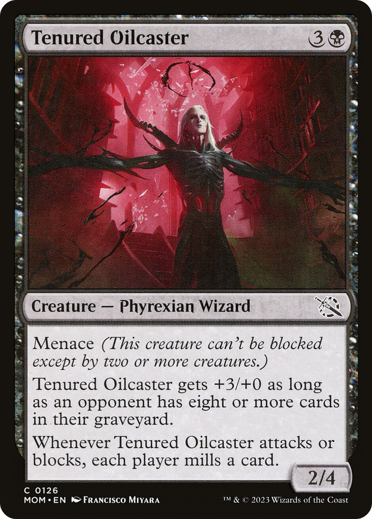 Tenured Oilcaster (MOM) 126 - WZRD TCG