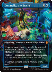 Donatello, the Brains (Borderless), TMC, 2, NM, Foil