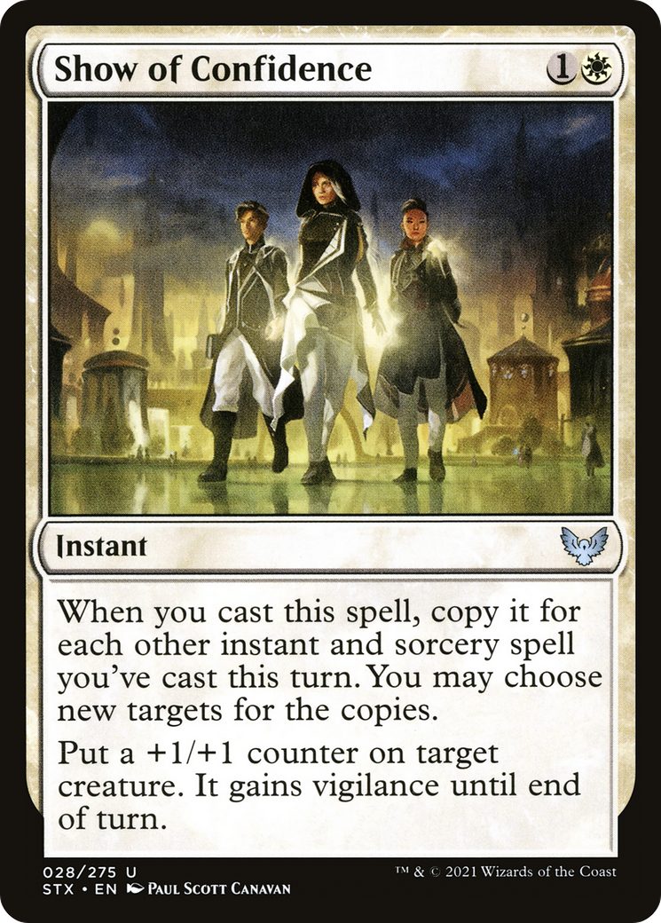 Show of Confidence (STX) 28 - WZRD TCG