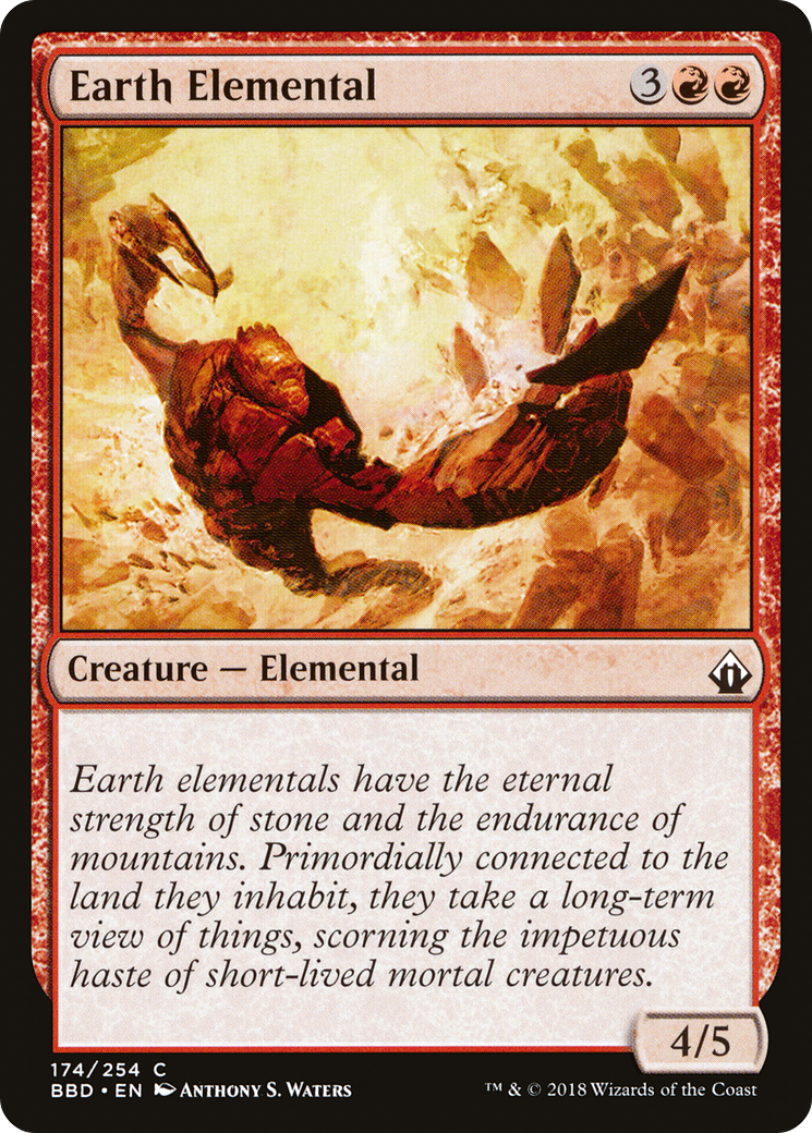 Earth Elemental (BBD) 174 - WZRD TCG