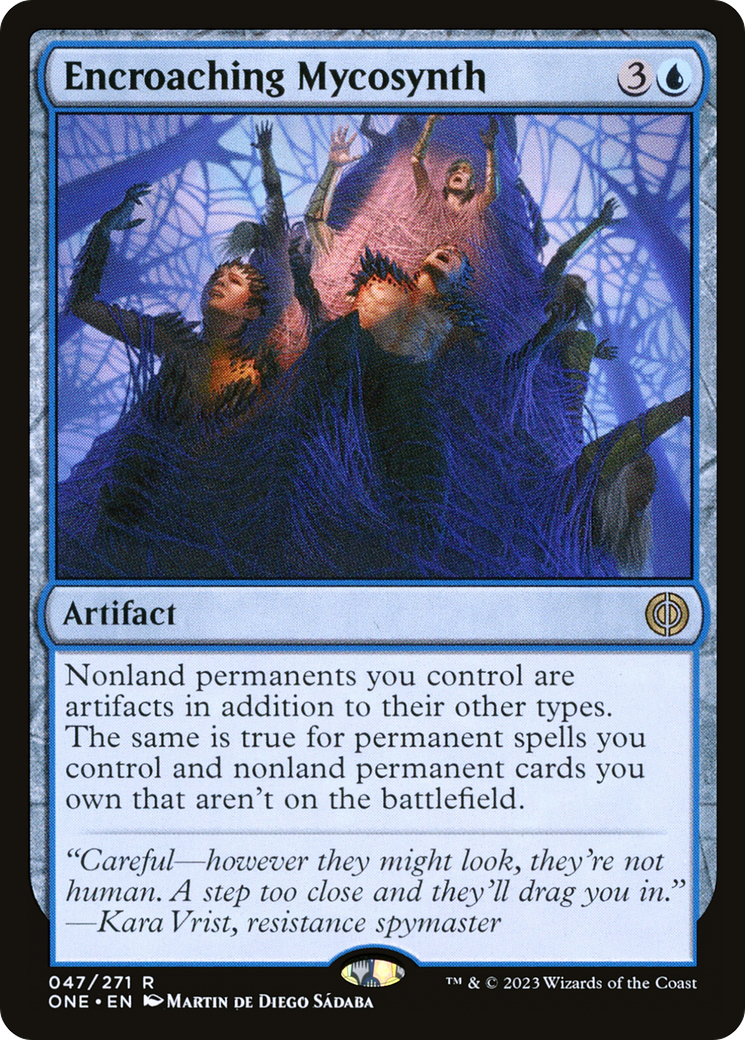 Encroaching Mycosynth (ONE) 47 - WZRD TCG