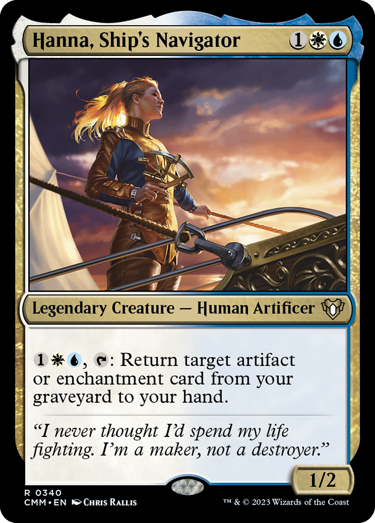 Hanna, Ship's Navigator (CMM) 340