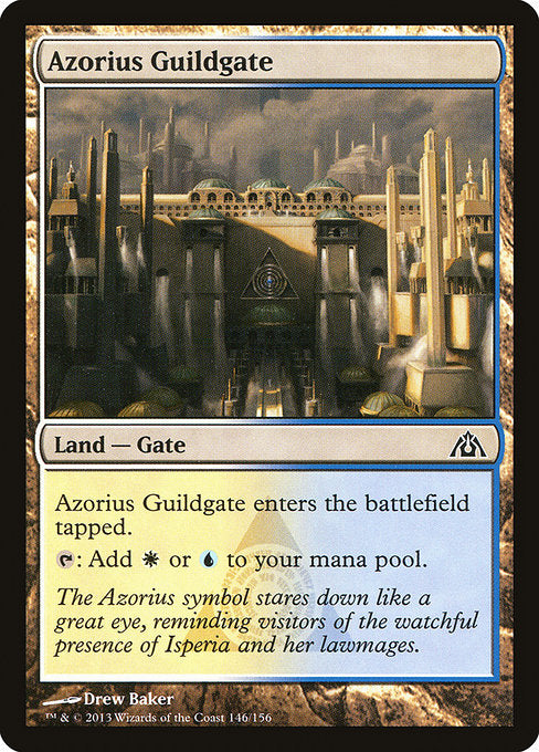 Azorius Guildgate front