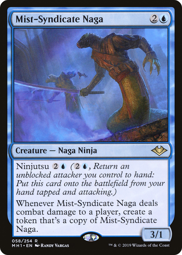 Mist-Syndicate Naga (MH1) 58 - WZRD TCG