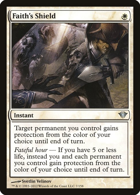 Faith's Shield front
