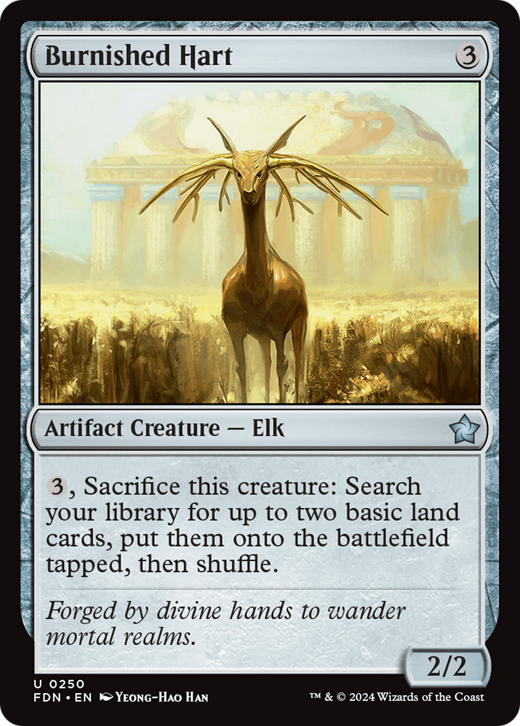Burnished Hart (FDN) 250 - WZRD TCG