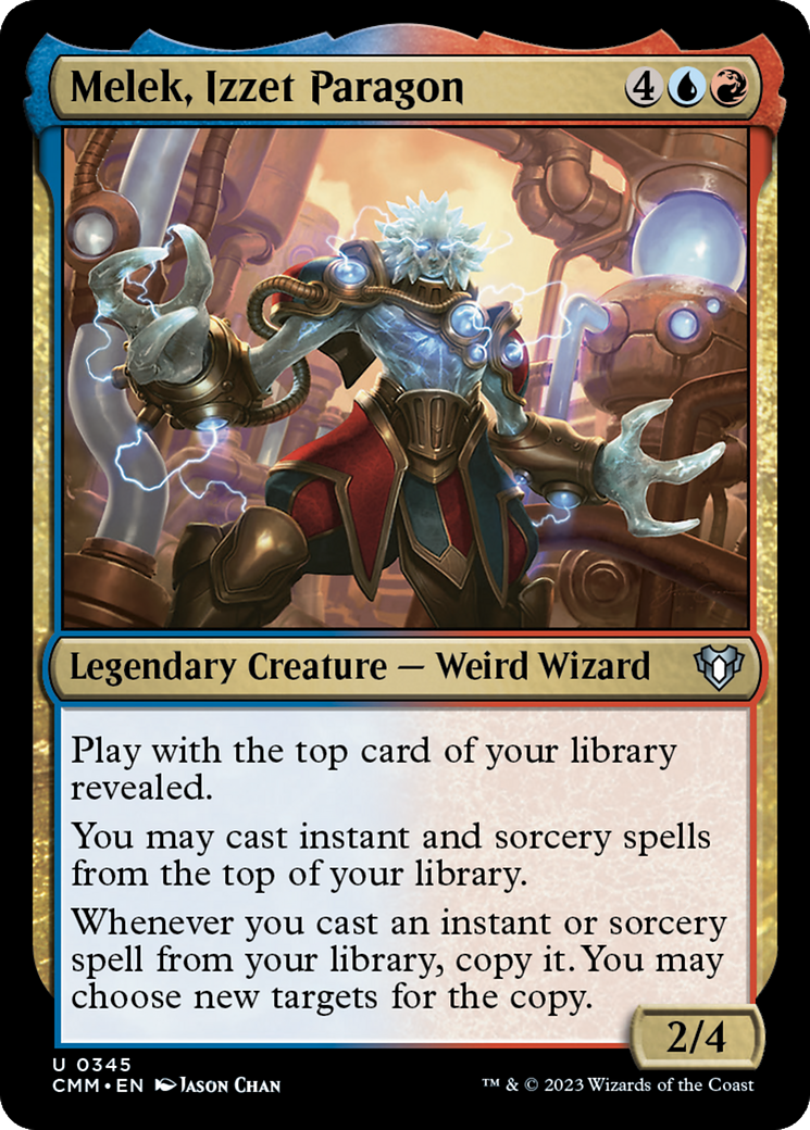 Melek, Izzet Paragon (CMM) 345 - WZRD TCG