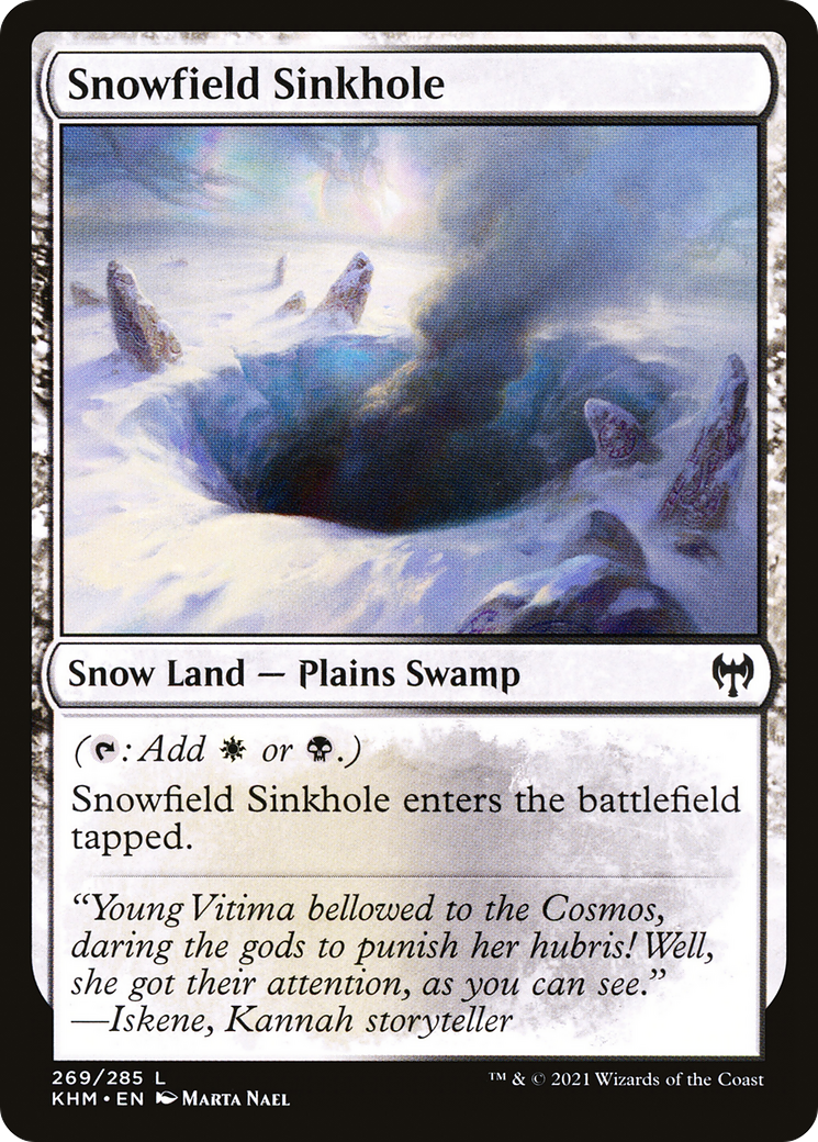 Snowfield Sinkhole (KHM) 269