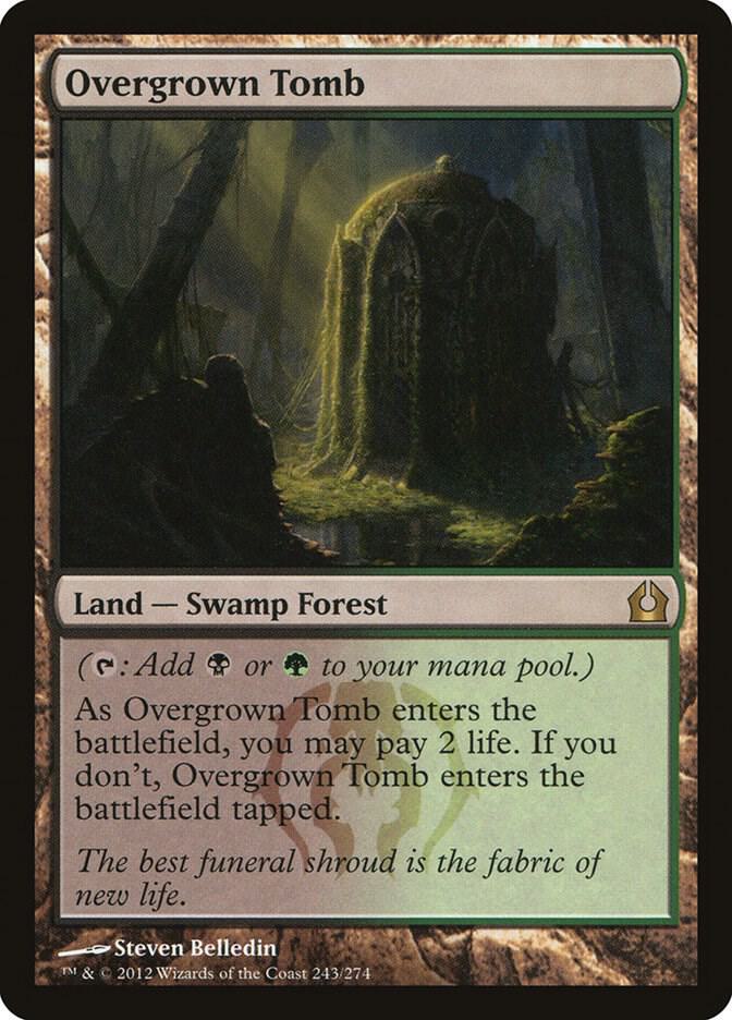 Overgrown Tomb,, 243, Lightly Played, Normal