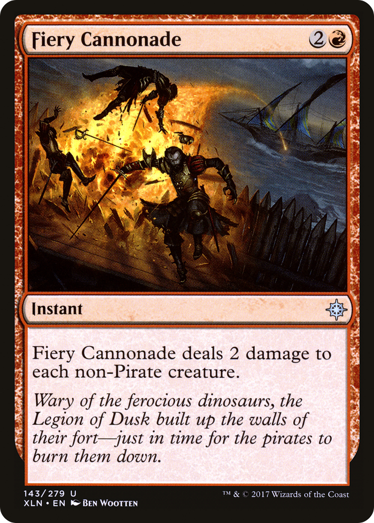 Fiery Cannonade (XLN) 143 - WZRD TCG