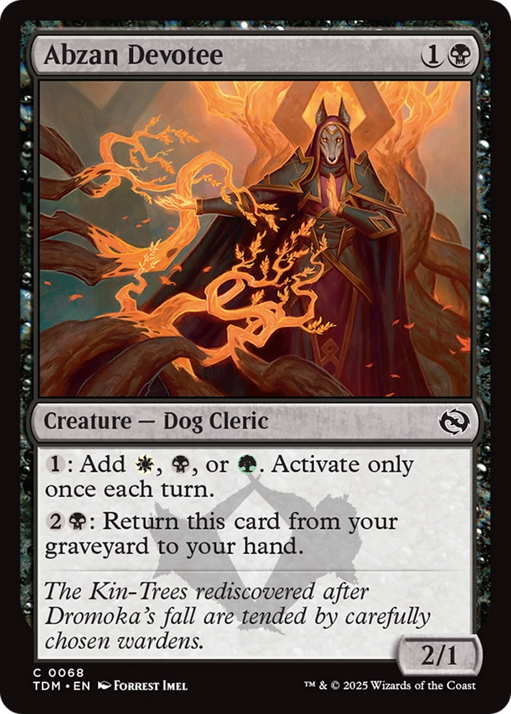 Abzan Devotee (TDM) 68 - WZRD TCG