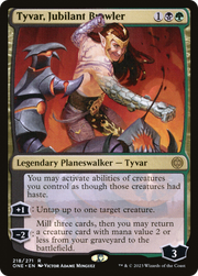 Tyvar, Jubilant Brawler (ONE) 218 - WZRD TCG