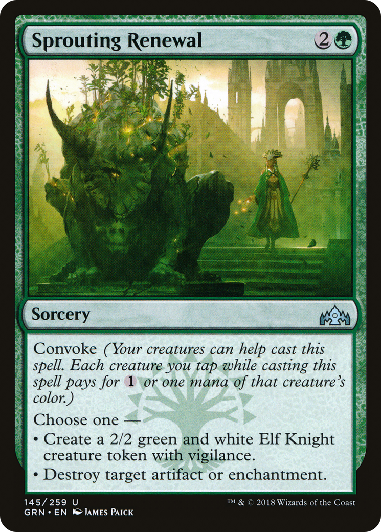 Sprouting Renewal (GRN) 145 - WZRD TCG