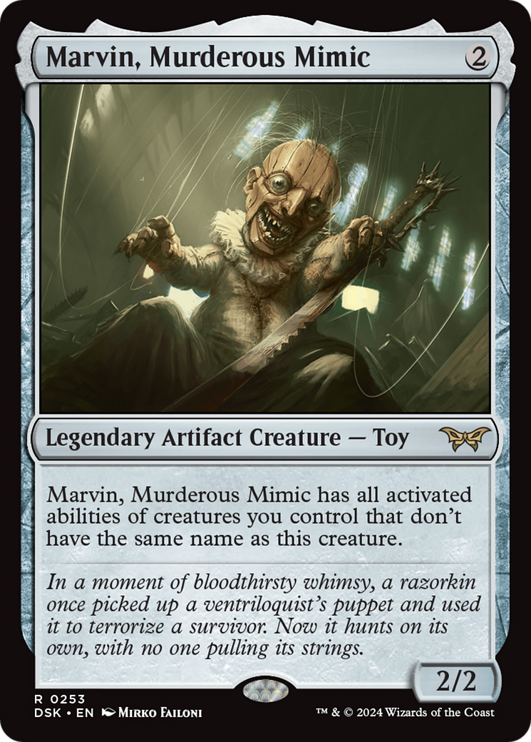 Marvin, Murderous Mimic (DSK) 253 - WZRD TCG